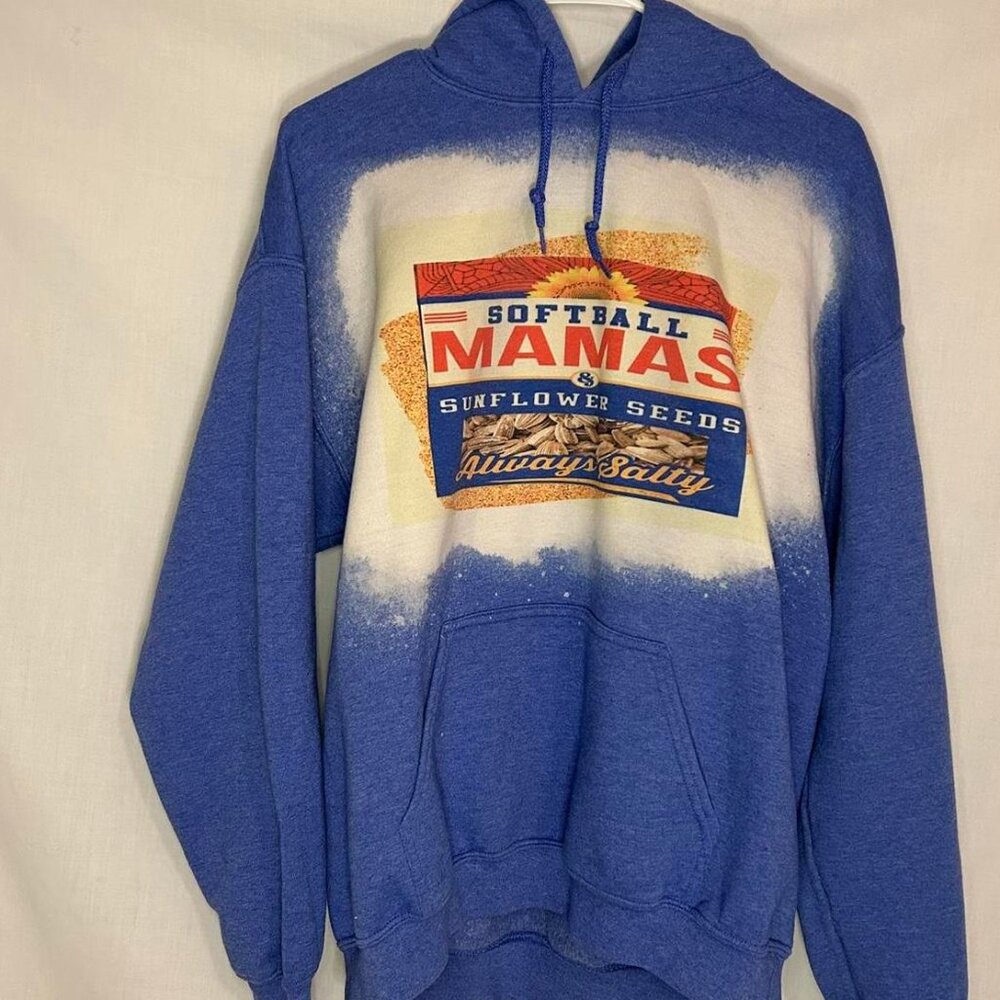 Blue hoodie
